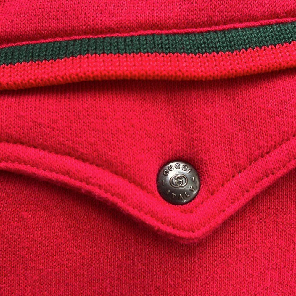 Vintage Early 1970’s Gucci Red Jersey Skirt